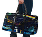 Rick & Morty Pink Floyd Dark Side of the Moon Travel Bag