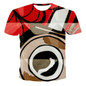 VanityVibe Street fashion style Male 3D Printed T-shirt