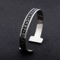 Stainless Steel Elder Futhark Bracelet