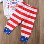 Kids Baby Boy Girl Jumpsuit Set 4-th July