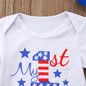 Kids Baby Boy Girl Jumpsuit Set 4-th July