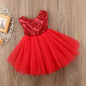 Girl Baby Girl Princess Sequins Dress