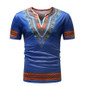 Fashion African Dashiki Print Men T Shirt 2018 Brand Casual Slim O-neck Short Sleeve T-shirt Men Hip Hop Tops Tees Mens Clothing