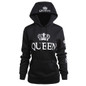 2020 King Queen Printed Couple Hoodies Women Men Sweatshirt Lovers Couples Hoodies Casual Pullovers Gift