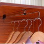 Telescopic clothes hanger rack storage rack Closet Rod wardrobe organizer Accessories