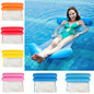 Summer Water Hammock Foldable Inflatable Air Mattress Swimming Pool Beach Lounger Floating Sleeping Cushion Bed Chair 2020 Hot