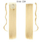 22inch MERISIHAIR Long Straight Wrap Around Clip In Ponytail Hair Extension