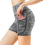 High Waist Athletic Pocket Yoga Shorts For Women