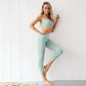 Women Ligh Green Yoga Outfit Set
