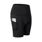 Ladies  High Waist Yoga Short With Phone Pocket