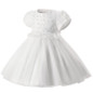 Newborn Dress Infant Baby Girl Christening Gown Toddler Girls 1 Year Birthday Gift White Lace Baptism Dress Baby Weding Dresses