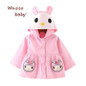 Newborn Clothing Baby Girl Coat 2017 Autumn Cute Bunny Infant Clothes For Children Baby Girls Fashion Clothing Hooded Outwear