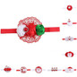 Newborn Christmas Headwear Girls kids Hair Bands Bows Headbands Flower Hair Accessories ornaments Elastic bands rim on the head