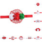 Newborn Christmas Headwear Girls kids Hair Bands Bows Headbands Flower Hair Accessories ornaments Elastic bands rim on the head