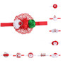 Newborn Christmas Headwear Girls kids Hair Bands Bows Headbands Flower Hair Accessories ornaments Elastic bands rim on the head