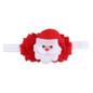Newborn Christmas Headwear Girls kids Hair Bands Bows Headbands Flower Hair Accessories ornaments Elastic bands rim on the head