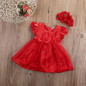 Newborn Baby Toddler Girl Dress Flower Princess Wedding Party Pageant Tulle TUTU Dresses Baby Girl Cute Dress