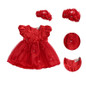 Newborn Baby Toddler Girl Dress Flower Princess Wedding Party Pageant Tulle TUTU Dresses Baby Girl Cute Dress