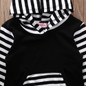 Newborn Baby Infant Boy Girl long sleeve Romper Hooded Jumpsuit playsuit Outfits Clothes Set