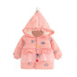 Newborn Baby Handmade Cotton Parkas Coat Children Cotton Cashmere Outwear Plus Snow Wear Warm Thickening Outerwear Tops Clothing