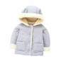 Newborn Baby Girls Winter Coats 2017 New Infant Baby Girl Jacket Thick Warm Baby Hooded Cotton Clothing Baby Girls Outerwear