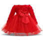 Newborn Baby Girls Wedding Dress Girl Clothes Formal Ball Birthday Party Princess kids Tutu Dress Infant Girl Dresses Winter