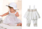 Newborn Baby Girls Princess Dress Tops Pants Hat 3pcs Kids Outfits Sets Baby Girls Clothes Set Girls Clothing Set 0 24M