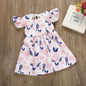 Newborn Baby Girls fLORAL Party Princess Pageant Wedding Tutu Kids Toddler Flower Dress
