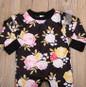 Newborn Baby Girls Clothing Romper Long Sleeve Cotton Cute Flower Jumpsuit Outfit Sunsuit Clothes Autumn Baby Girl 0-24M