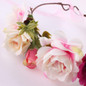 2PCs Fashion Cute Mommy & Kids Wreath Flowers Headband Floral Crown Hairbands Travel Wedding Girls Headwear Floral Hairbands Hot