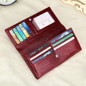 Guarantee Genuine Leather Ladies Women Wallets Purse Long Alligator Wallet Women Elegant Female Women's Wallets Leather Wallet