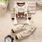 2pcs/set Cotton Spring Autumn Baby Boy Girl Clothing Sets Newborn Clothes Set For Babies Boy Clothes Suit(Shirt+Pants)Infant Set