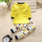 2pcs/set Cotton Spring Autumn Baby Boy Girl Clothing Sets Newborn Clothes Set For Babies Boy Clothes Suit(Shirt+Pants)Infant Set