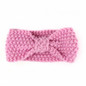 Newborn Knit Crochet Top Knot Elastic Turban Headband Kids Girls Head wrap Hair Bands Ears Warmer Headband Accessories