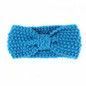 Newborn Knit Crochet Top Knot Elastic Turban Headband Kids Girls Head wrap Hair Bands Ears Warmer Headband Accessories
