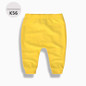 Newborn Kids Boys Girls Jeans Pants 2017 New Autumn Solid Casual Mid Elastic Waist Cotton Pants Children Trousers Clothes 4p109