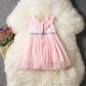 Newborn Infant Princess Kids Party Costume Outfit Tulle Christening Gown Baby Girl Wedding Dress 1 Year Birthday Baby Dress Girl