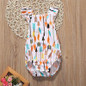 Newborn Infant Baby Girl Backless Romper Jumpsuit Bodysuit Outfits Sunsuit 0-24M