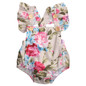 Newborn Infant Baby Clothing lIttle Kids Girl Romper Summer Floral Jumpsuit braces Babies Clothes Outfits
