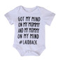 Newborn Infant Baby Boys Girls Clothing Tops Bodysuit Short Sleeve Cotton Letter Jumpsuit Clothes Baby Girl Sunsuit