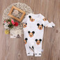 Newborn Infant Baby Boy Girl Kids minnie long sleeve Romper Clothes Outfit