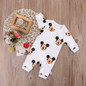 Newborn Infant Baby Boy Girl Kids minnie long sleeve Romper Clothes Outfit