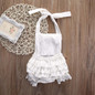 Cute Newborn Kids Baby Girls Clothes Infant Lace Ruffled Rompers Jumpsuit Outfits Sunsuit 0-24M