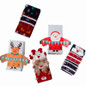 3Pairs Women Short Sock Cartoon Christmas Theme Box Gift Santa Claus Elk Funny Women Socks Winter Warm Stretchy Cotton Sock Meia