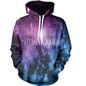 3D Space Galaxy Sweatshirts Men Women Hoodies With Hat Print Stars Nebula Autumn Winter Loose Thin Hooded Hoody Tops