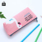 Cute flamingos Women Portable Canvas Multifunction Beauty Zipper Travel Cosmetic Bag Makeup Case Toiletry Pouch Pen Purse bags