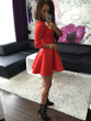 KAYWIDE Fashion Women's 3/4 Sleeve Sexy Spring Women Dress Bodycon Ruffles O Neck Office Dresses Ladis Empire Vestidos