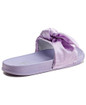 Ribbon Bow Sandals - Purple