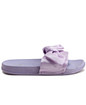 Ribbon Bow Sandals - Purple