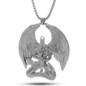 Rhodium Euphanasia Necklace